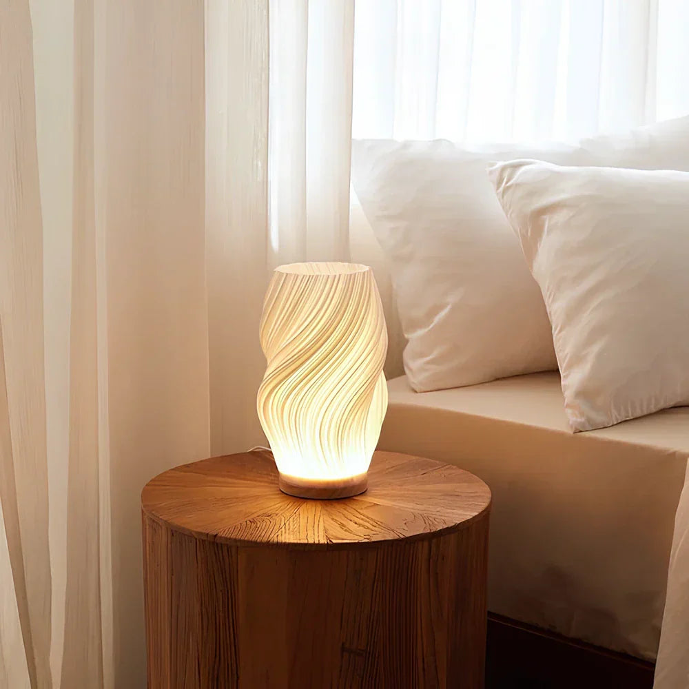 LED Tischlampe Modern Weiß Kunststoff Dimmbar