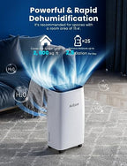12L/Tag Luftentfeuchter für Zuhause