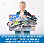 City 60337 Personen-Schnellzug Bausatz, Mehrfarbig