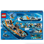 LEGO City 60368 Arktis-Forschungsschiff Bausatz, Mehrfarbig