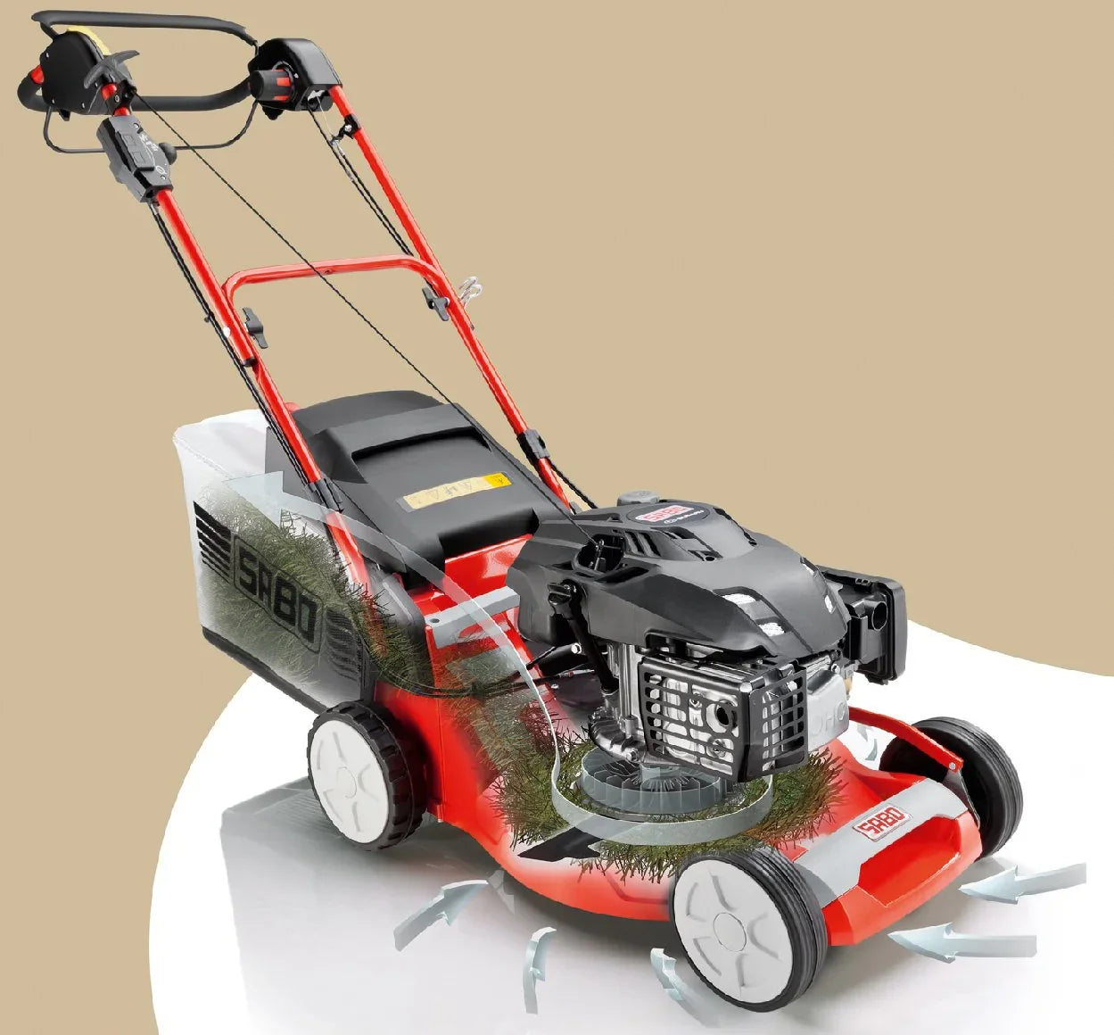 Sabo 54-VARIO E mit Radantrieb – Modell 2025