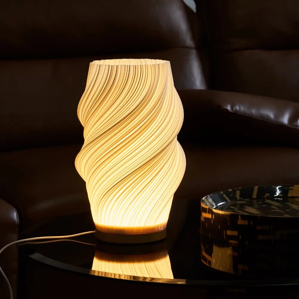 LED Tischlampe Modern Weiß Kunststoff Dimmbar