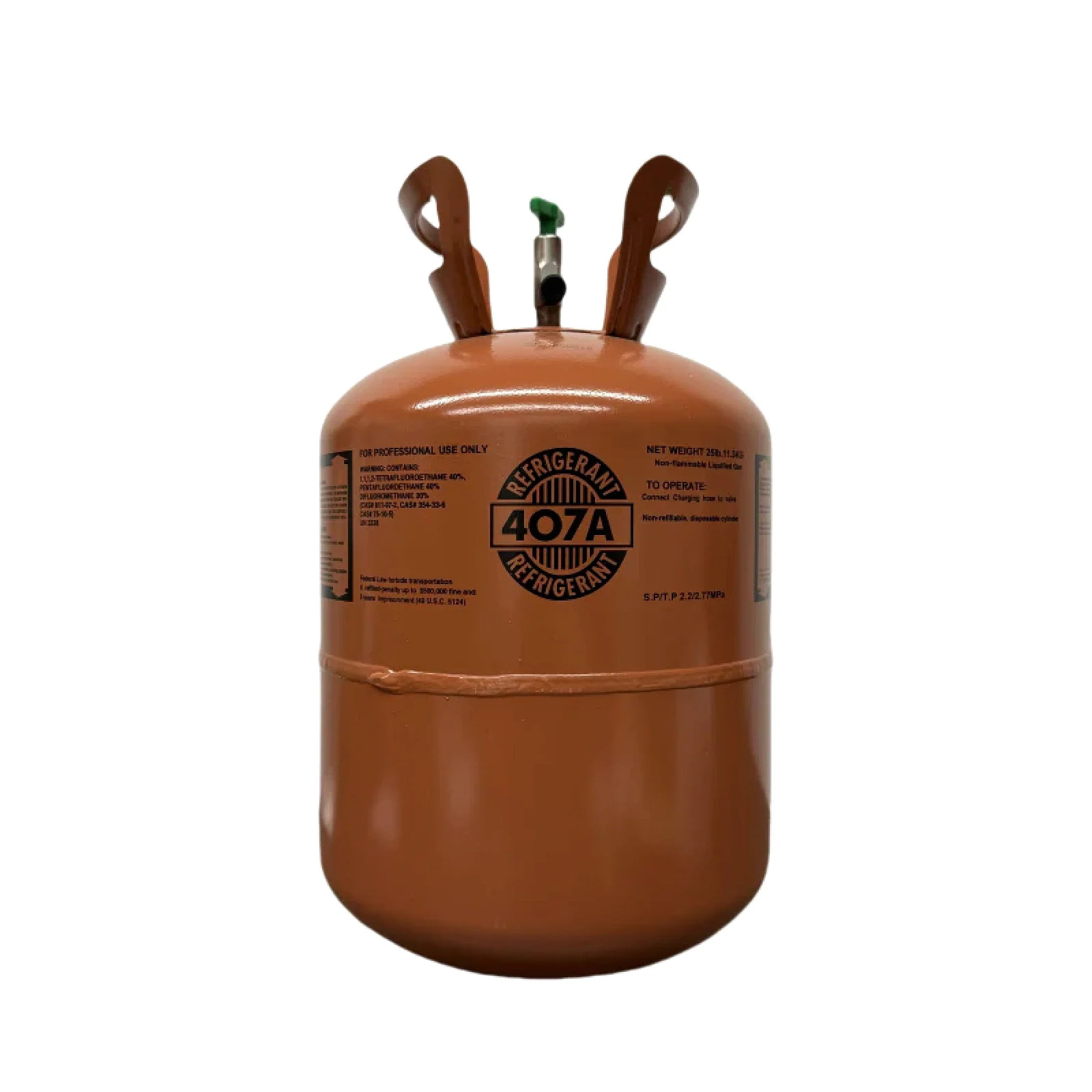 25 LB R-407A HFC Kältemittel Gas für kommerzielle Kühlsysteme - effizient