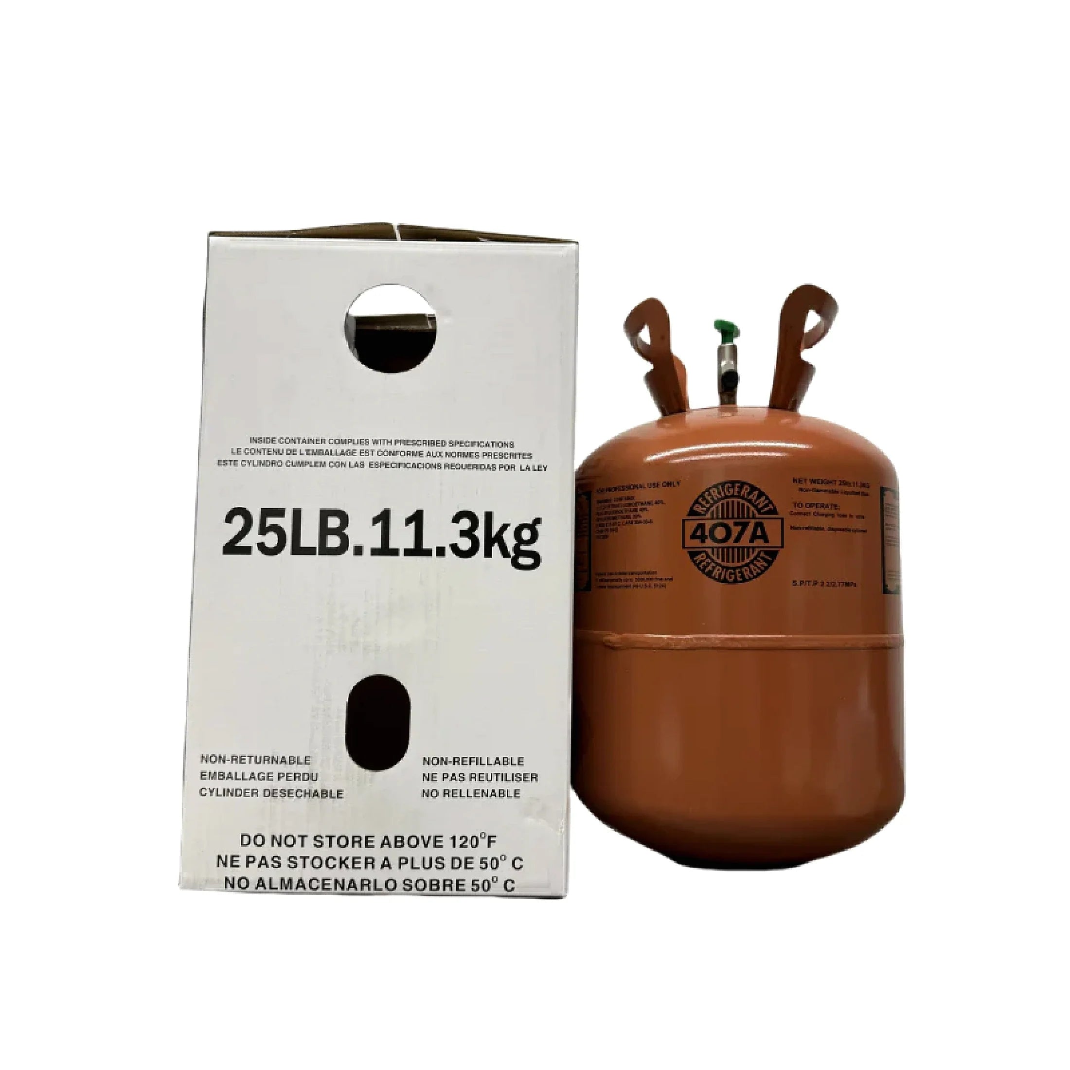 25 LB R-407A HFC Kältemittel Gas für kommerzielle Kühlsysteme - effizient 3
