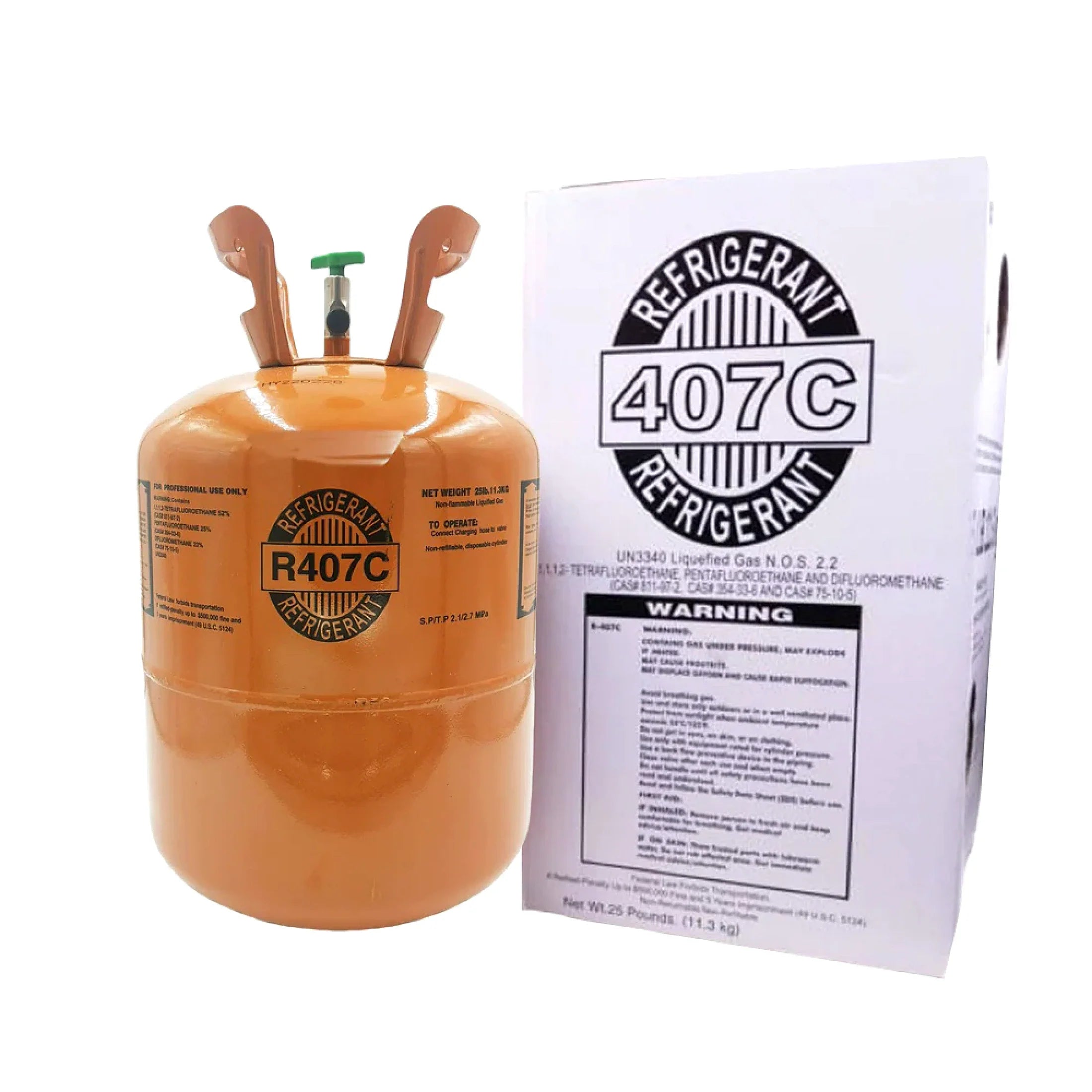 25 lb R407C Kältemittelgas für Klimaanlagen und Wärmepumpen 3