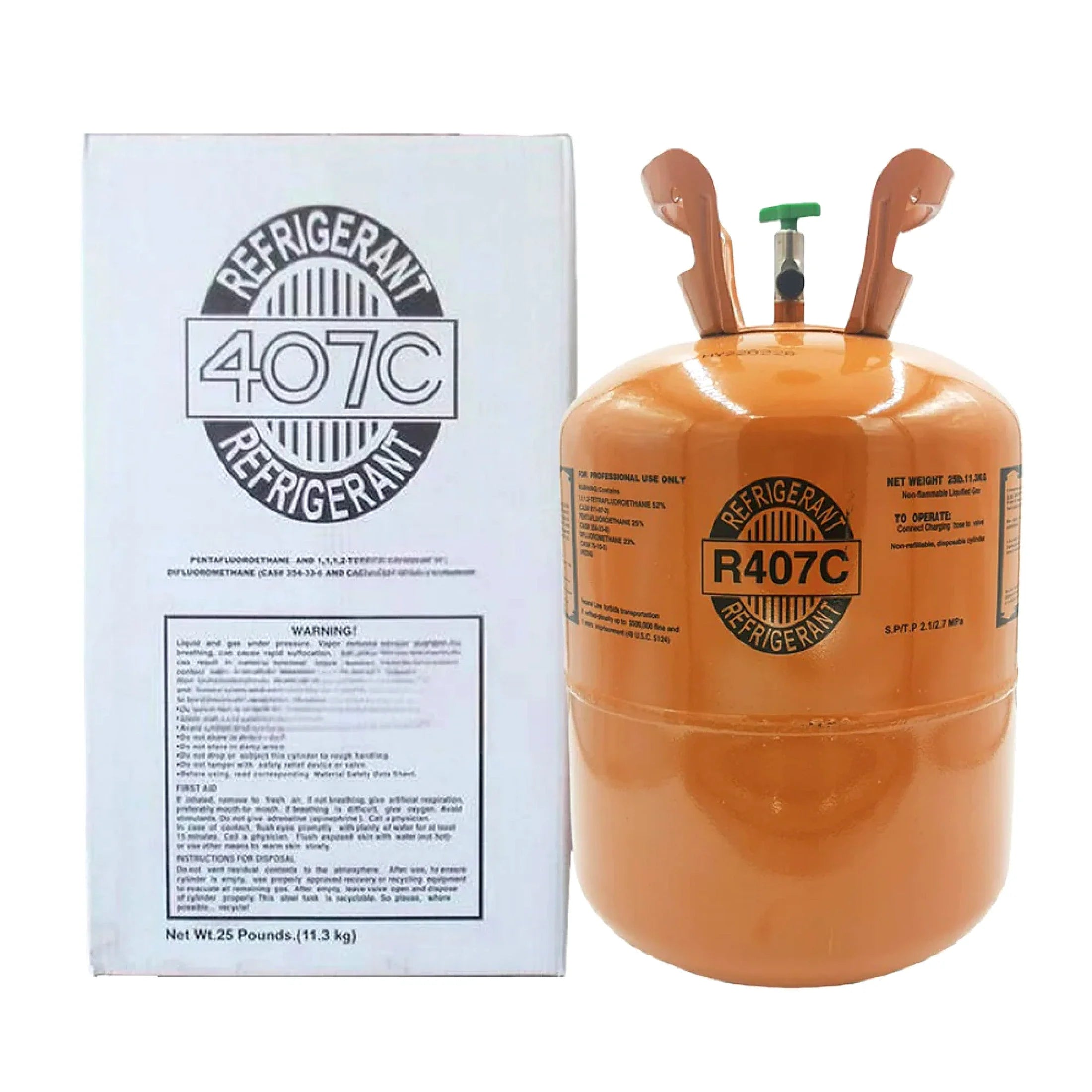 25 lb R407C Kältemittelgas für Klimaanlagen und Wärmepumpen 4