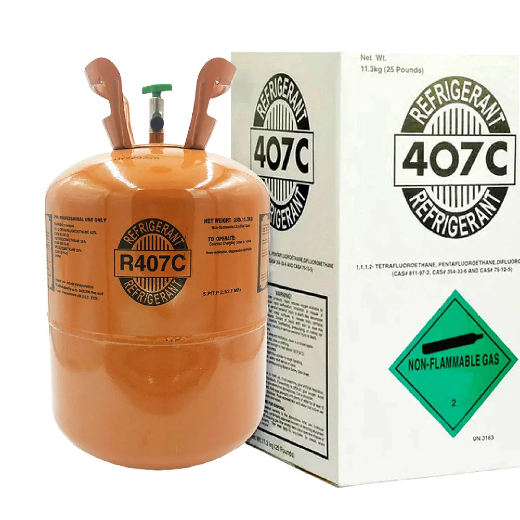 25 lb R407C Kältemittelgas für Klimaanlagen und Wärmepumpen 5