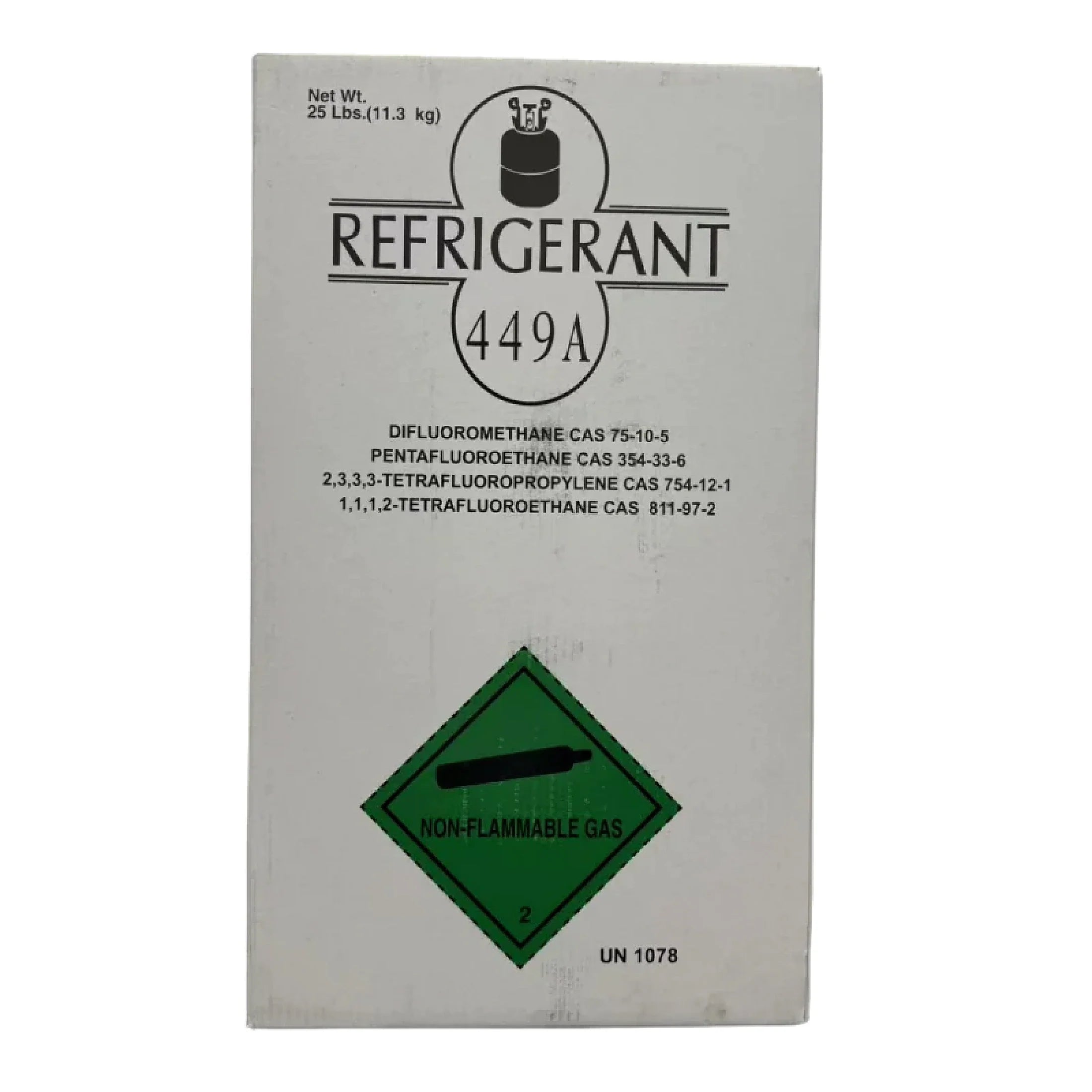 25 lb R449A HFO Gemisch Kältemittel Gaszylinder 3