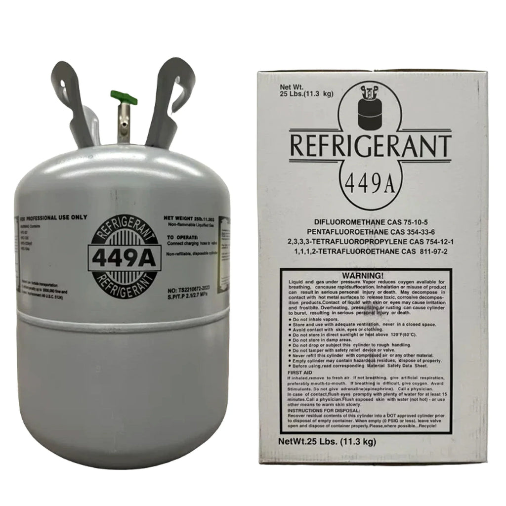 25 lb R449A HFO Gemisch Kältemittel Gaszylinder 5