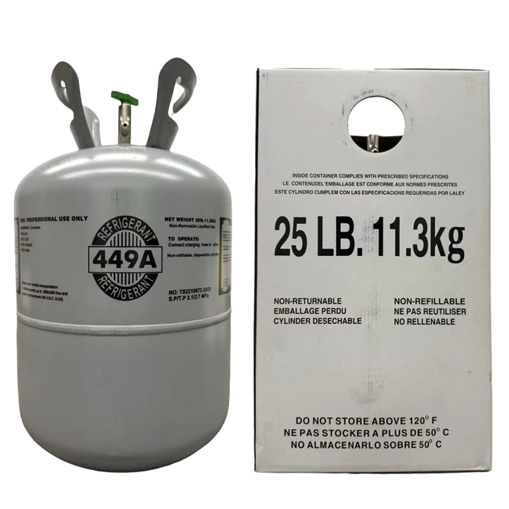25 lb R449A HFO Gemisch Kältemittel Gaszylinder 6