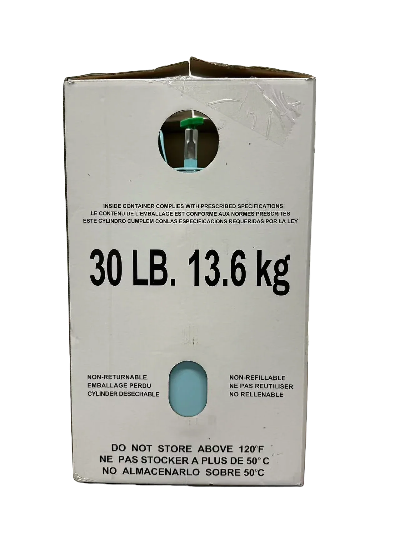 30 LB R134A Kältemittel Gas für Automobil AC und Kühlungssysteme 3