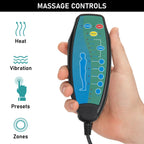 Luxuriöser atmungsaktiver Armstuhl mit Wärme und Massage. 6