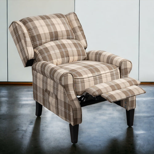 Beiger ergonomischer Relaxsessel für ultimativen Komfort und Stil. 2