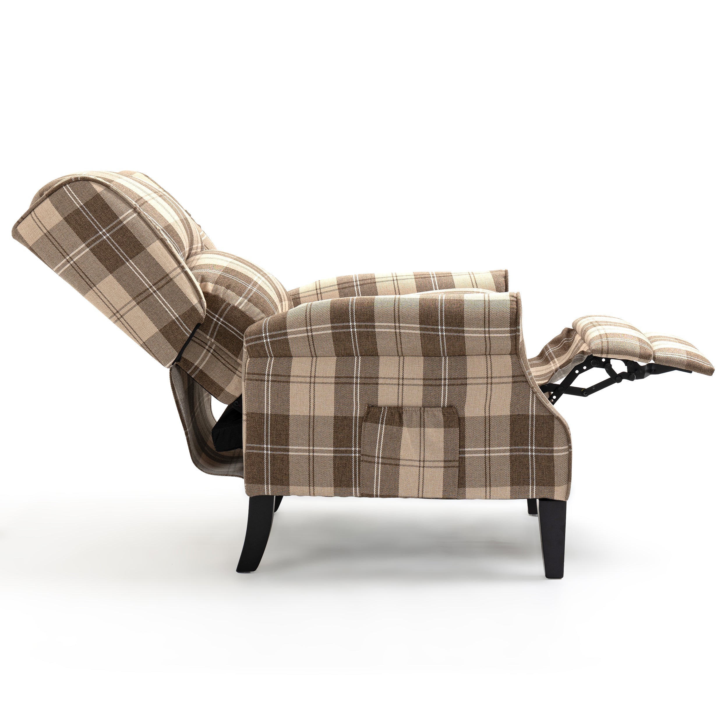 Beiger ergonomischer Relaxsessel für ultimativen Komfort und Stil. 7