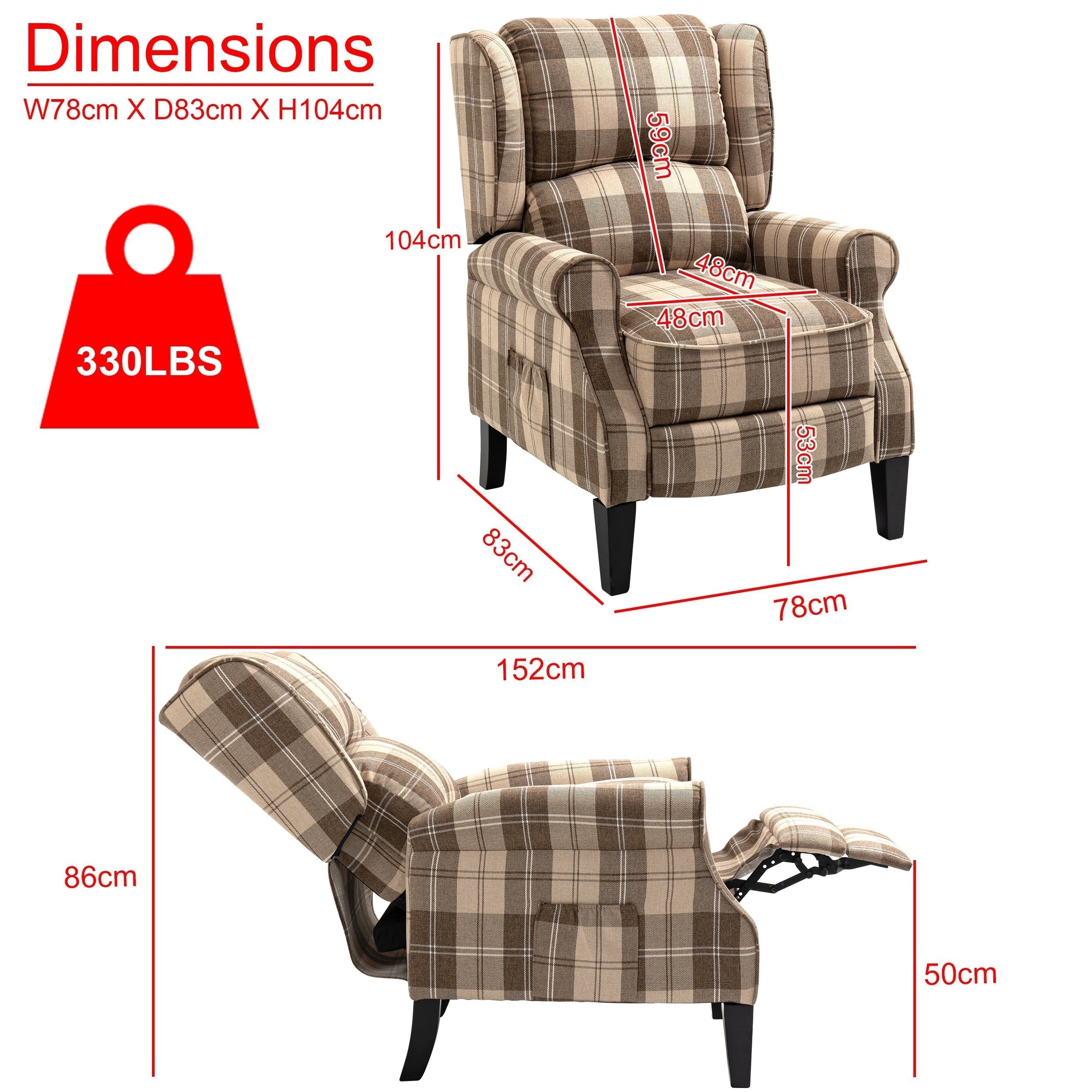 Beiger ergonomischer Relaxsessel für ultimativen Komfort und Stil. 9