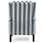 Blauer ergonomischer Recliner Armlehnenstuhl für ultimativen Komfort. 6