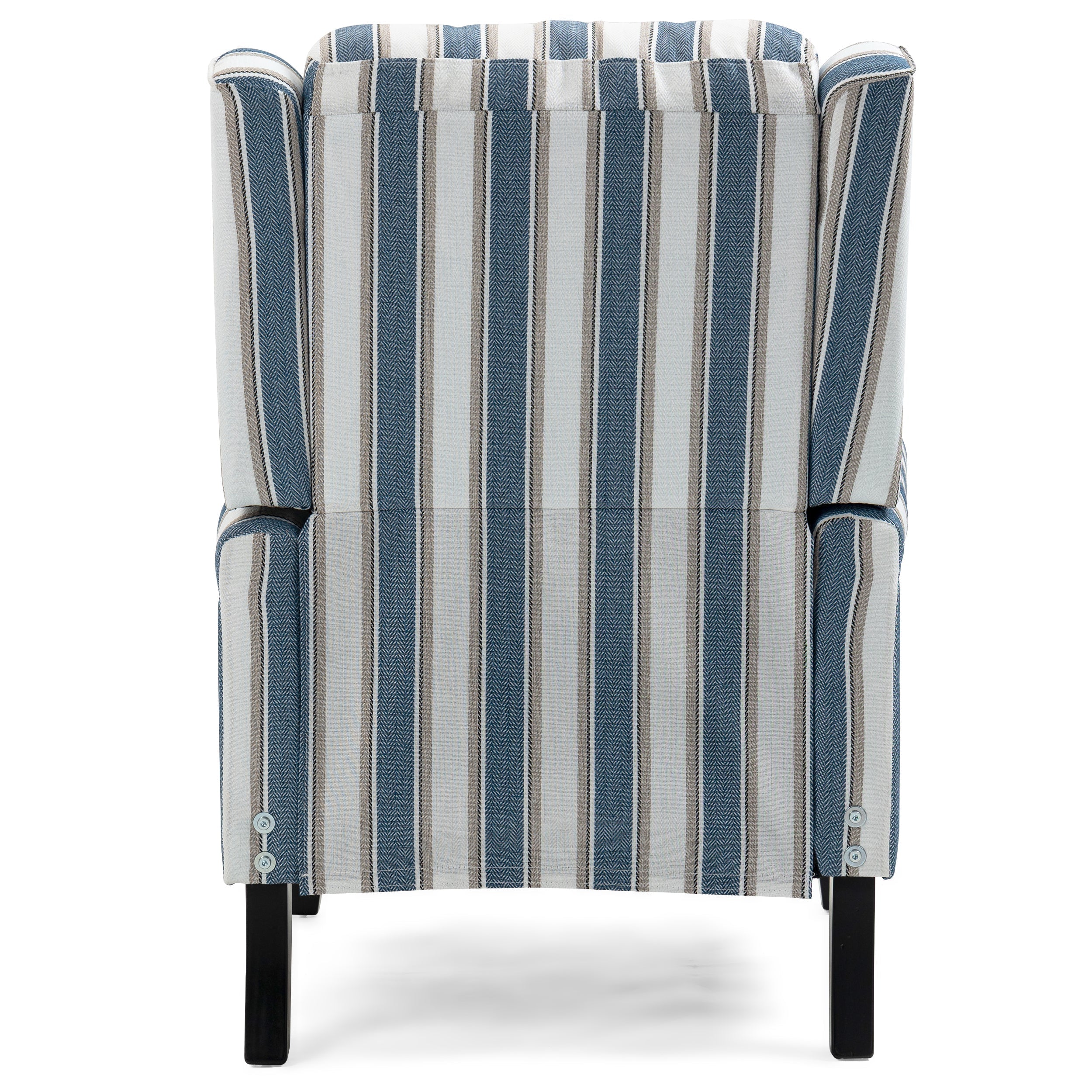 Blauer ergonomischer Recliner Armlehnenstuhl für ultimativen Komfort. 6