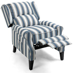 Blauer ergonomischer Recliner Armlehnenstuhl für ultimativen Komfort. 7
