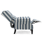 Blauer ergonomischer Recliner Armlehnenstuhl für ultimativen Komfort. 8