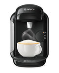 Bosch Vivy 2 Kaffeemaschine in Schwarz mit kompaktem Design.