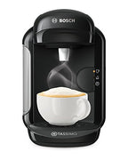 Bosch Vivy 2 Kaffeemaschine in Schwarz mit kompaktem Design.