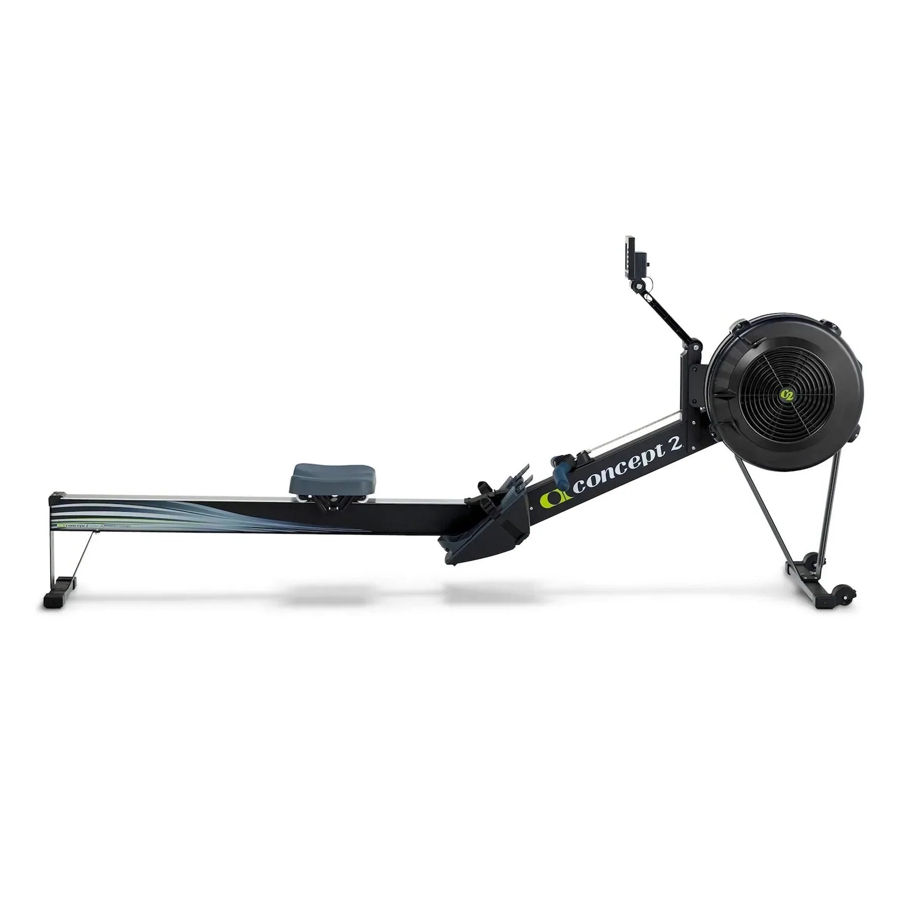 Concept 2 Modell D PM5 Rudergerät in Schwarz
