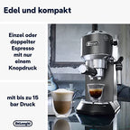 Dedica Style EC 685.BK Espressomaschine in Schwarz 10