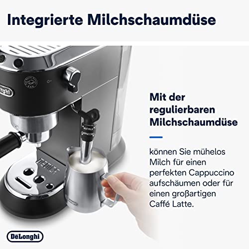 Dedica Style EC 685.BK Espressomaschine in Schwarz 8