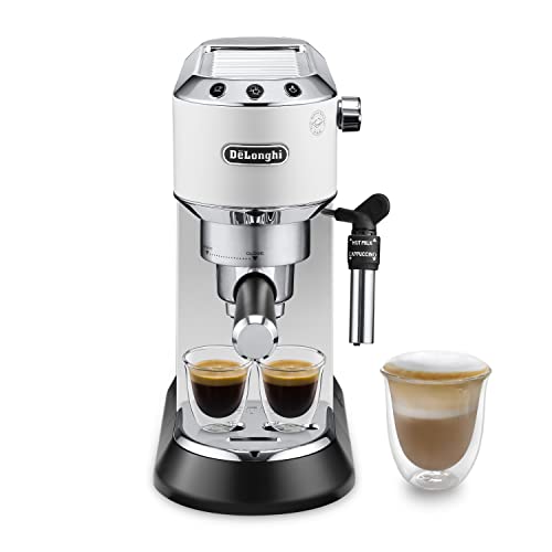 Dedica Style EC 685.W kompakte Espressomaschine in Weiß