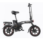 DYU A5 Upgraded Klapp-E-Bike in Schwarz