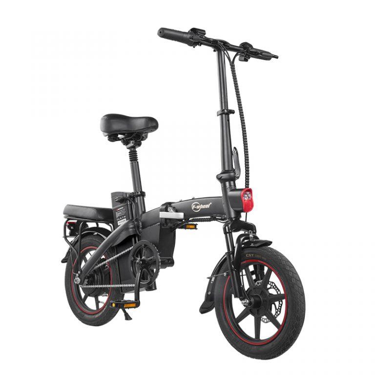 DYU A5 Upgraded Klapp-E-Bike in Schwarz 2