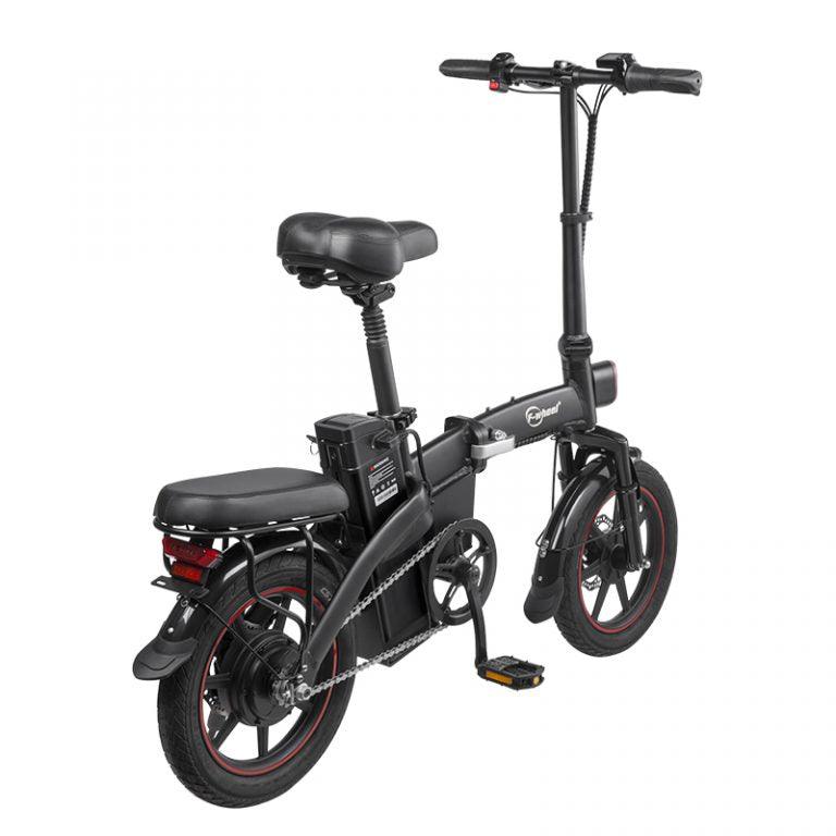 DYU A5 Upgraded Klapp-E-Bike in Schwarz 3