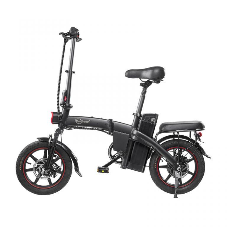 DYU A5 Upgraded Klapp-E-Bike in Schwarz 4