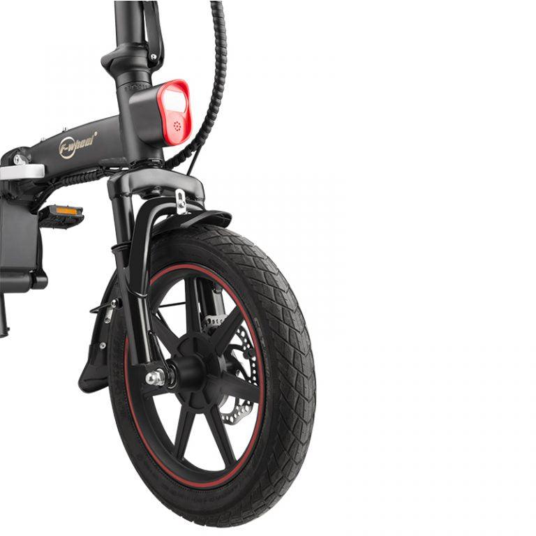 DYU A5 Upgraded Klapp-E-Bike in Schwarz 5
