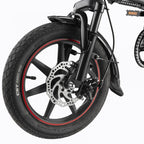 DYU A5 Upgraded Klapp-E-Bike in Schwarz 6