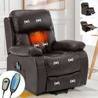 Luxuriöser Relaxsessel mit Wärme und Massage für optimalen Komfort.