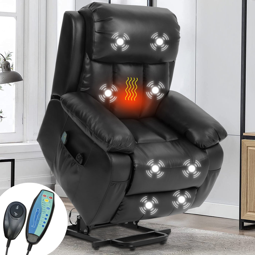 Entspannender Massage-Sessel mit Lift-Funktion für ultimativen Komfort.