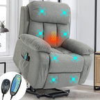 Entspannender Massage-Sessel mit Lift-Funktion für ultimativen Komfort. 11