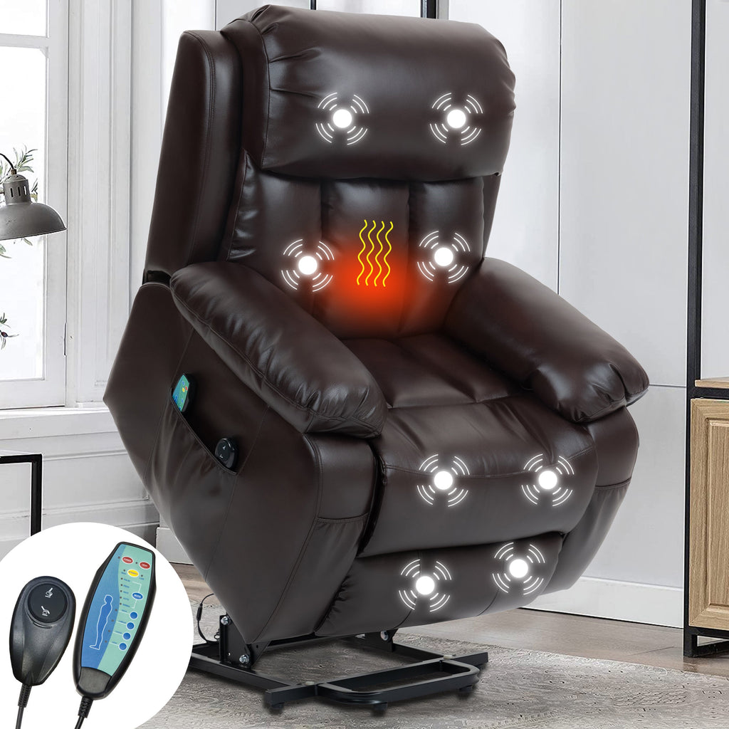 Entspannender Massage-Sessel mit Lift-Funktion für ultimativen Komfort. 7