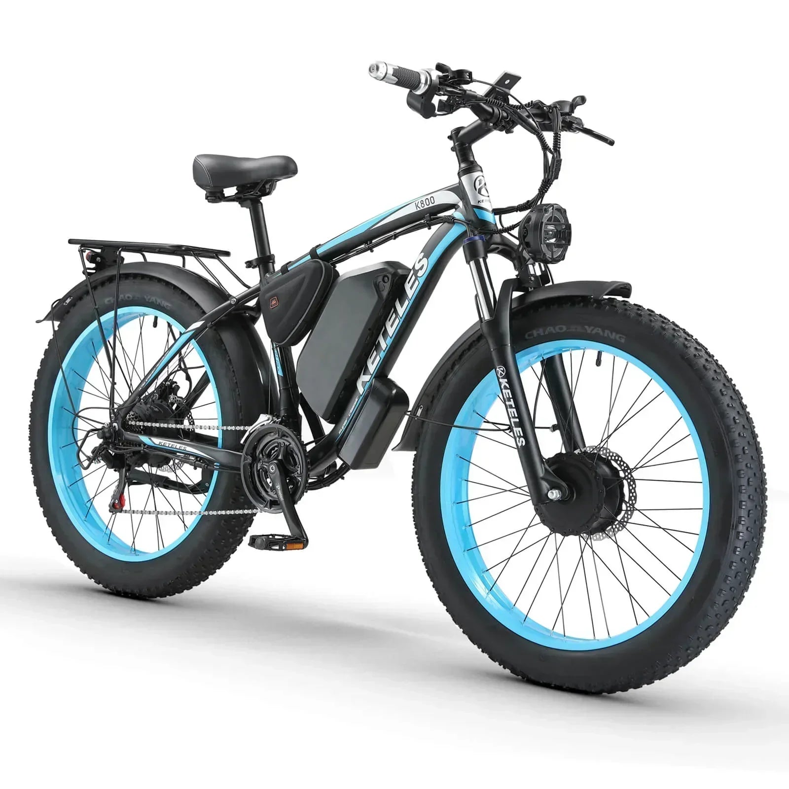 KETELES K800 Elektrofahrrad mit Dual-Motoren und leistungsstarker Batterie 3