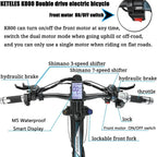 KETELES K800 Elektrofahrrad mit Dual-Motoren und leistungsstarker Batterie 5