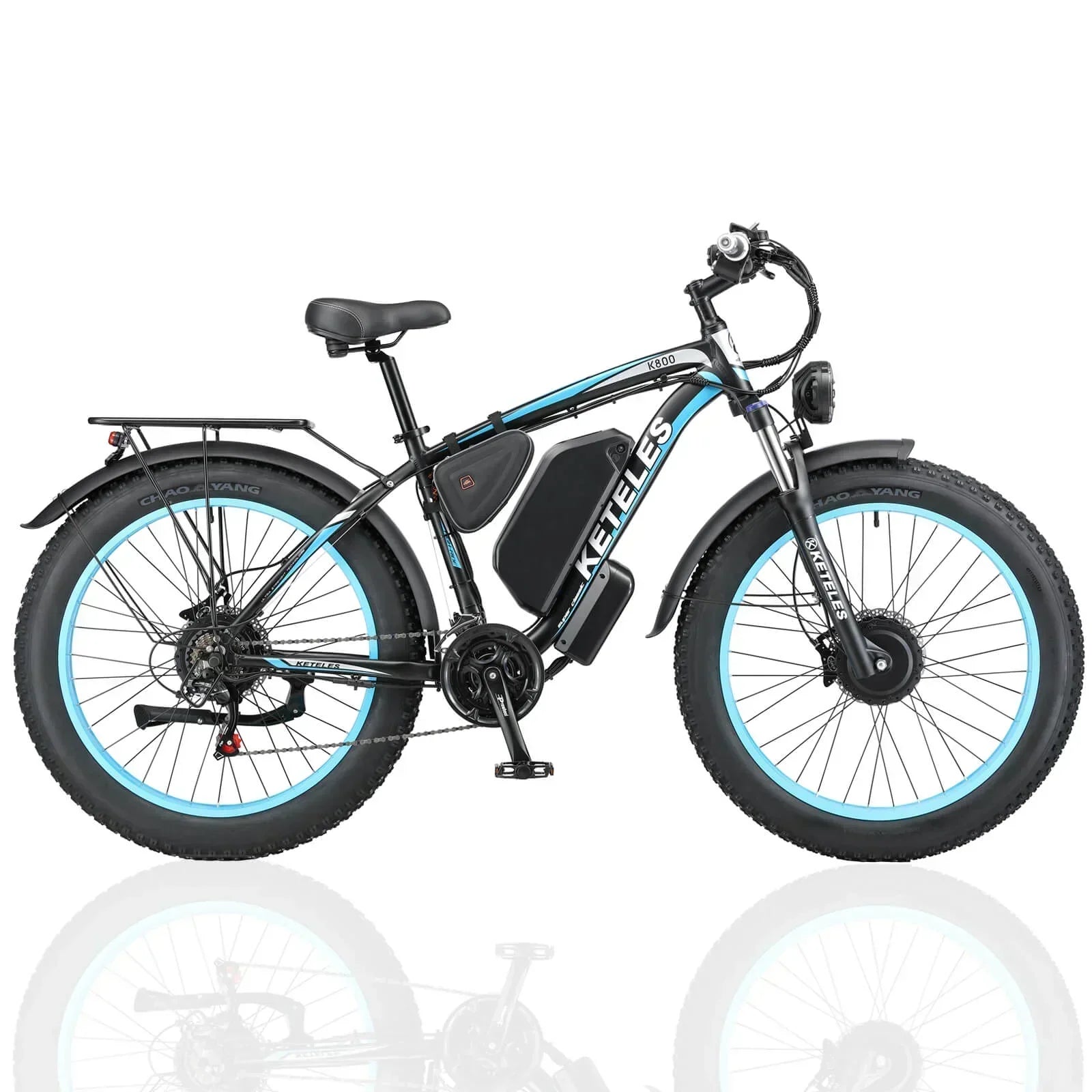 KETELES K800 Elektrofahrrad mit Dual-Motoren und leistungsstarker Batterie 6