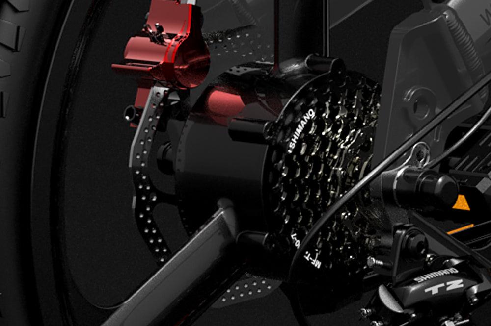 Lankeleisi G660 Klapp-E-Bike in Aktion 11