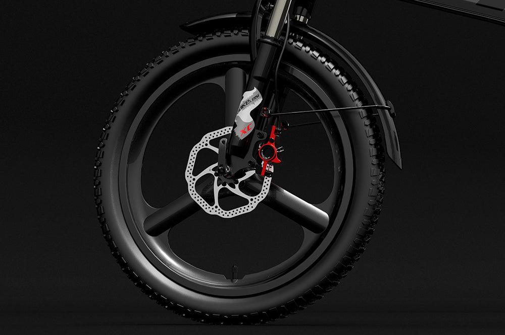 Lankeleisi G660 Klapp-E-Bike in Aktion 20