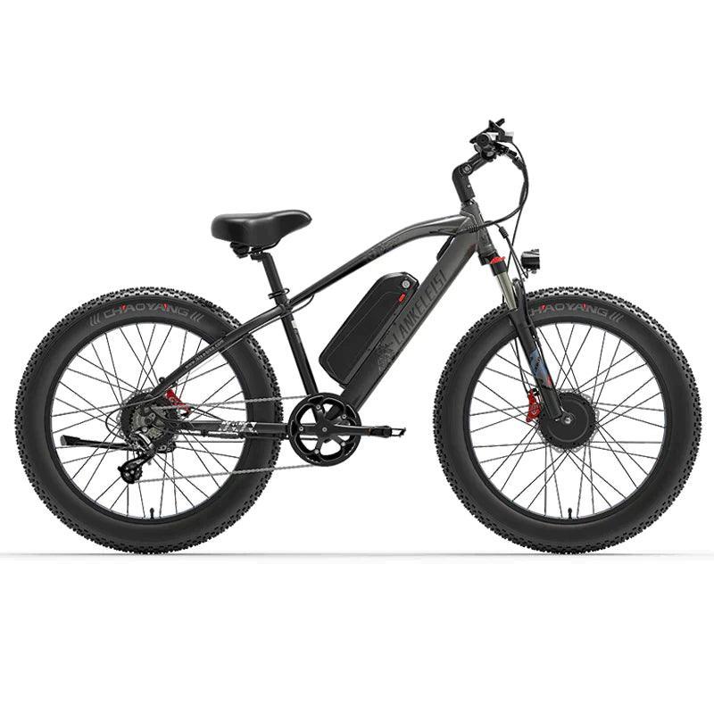 LANKELEISI MG740 PLUS Elektrisches Fahrrad mit leistungsstarkem Motor und modernem Design.