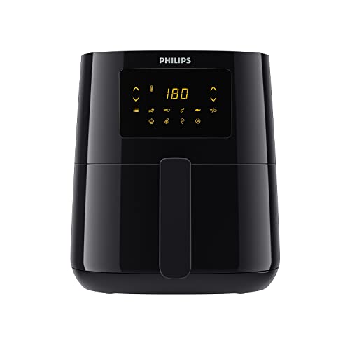 Philips Airfryer 3000 Serie L in Schwarz für gesundes Frittieren