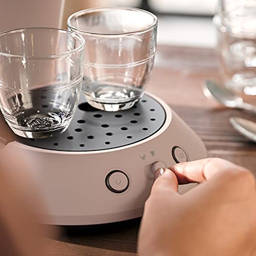 Philips Senseo Original Plus Kaffeepadmaschine in Rosa mit modernem Design 3