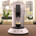 Philips Senseo Original Plus Kaffeepadmaschine in Rosa mit modernem Design 4