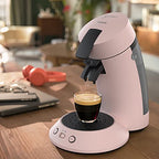 Philips Senseo Original Plus Kaffeepadmaschine in Rosa mit modernem Design 5