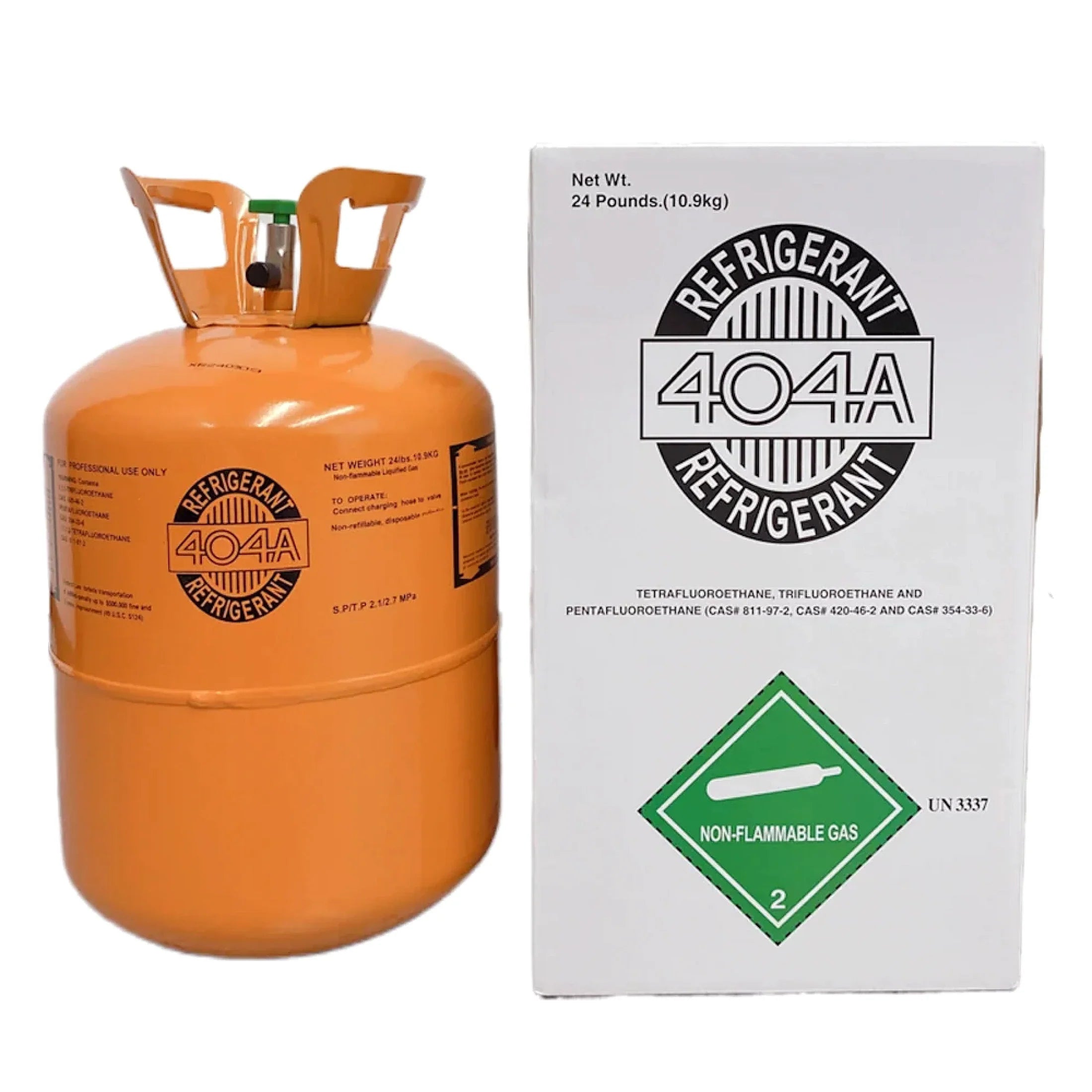 R-404A HFC Kältemittel Gas, 24 LB Zylinder 2